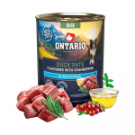 Ontario Adult Duck Pate Flavoured with Cranberries konservid t&auml;iskasvanud koertele, 800 g