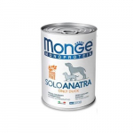 Monge Monoproteinic Pate 100% Part m&auml;rgtoit t&auml;iskasvanud koertele pardilihaga, 400 g
