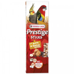 Versele Laga Prestige suurte papagoide toidulisand p&auml;hklite ja rosinatega, 140g, 2 tk.