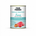 Four Friends Single Protein Tuna With Sweet Potato konservid t&auml;iskasvanud koertele tuunikala ja bataadiga, 400 g