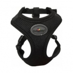 Camon Mesh rinnarihm koertele kahekordse reguleerimisega, must, XS suurus, 18/26x28/37 cm