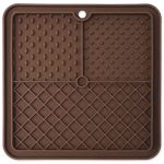 Epic Pet Lick&Snack Square Brown lakkumismatt koertele ja kassidele, 20x20 cm