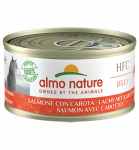 Almo Nature HFC JELLY L&otilde;he porganditega želees kassitoidu konserv, 70 g