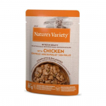 Nature's Variety Cat Bites In Gravy With Chicken konservid t&auml;iskasvanud kassidele kanat&uuml;kkidega, 0.085 kg
