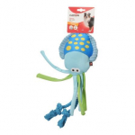 Camon pl&uuml;&uuml;sist m&auml;nguasi koertele n&ouml;&ouml;ri ja piiksuja, looma disain (l&otilde;vi, krokodill, meduus v&otilde;i hai), 24 cm