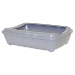 Magic Cat Removable Rim kassiliivikast eemaldatava servaga, soe hall, 50x38x14 cm