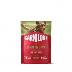 Carnilove Pat&eacute; Turkey & Duck With Timothy Grass konservtoit koertele, 300 g