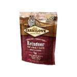 Carnilove Cat Energy & Outdoor Reindeer teraviljavaba kuivtoit aktiivsetele kassidele p&otilde;dra- ja metssealihaga, 0.4 kg
