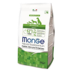 Monge ALL BREEDS Adult K&uuml;&uuml;liku, Riisi ja Kartuliga kuivtoit t&auml;iskasvanud koertele, 2,5 kg