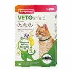 Beaphar Bio Band Cat kirbu- ja puugivastane kaelarihm kassidele, looduslike &otilde;lidega, 35 cm