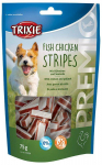 Trixie Premio Chicken And Pollock Stripes maiustus koertele kanaliha ja pollockiga, 75 g