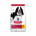 Hills Science Plan Adult 1-6 Medium with Chicken kuivtoit keskmist t&otilde;ugu t&auml;iskasvanud koertele, 14 kg