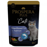 Prospera Plus Pouch Sterelized 1+ L&otilde;he ja Herned konserv kastreeritud kassidele l&otilde;he ja herneste kastmes, 85 g