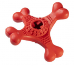 GimDog Red Titan 4 Bones m&auml;nguasi koertele looduslikust kummist, vastupidav, hammaste hooldamiseks