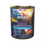 Ontario Adult Lamb Pate Flavoured with Sea Buckthorn teraviljavabad konservid t&auml;iskasvanud koertele lambalihaga ja astelpajuga, 800 g