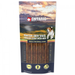 Ontario Protein Chew Snack Twisted Sticks With Beef veiseliha n&auml;rimiskommid koertele, 12,7 cm, 10 tk.