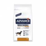 Advance Veterinary Diets Weight Balance Mini t&auml;isv&auml;&auml;rtuslik kuivtoit t&auml;iskasvanud &uuml;lekaalulistele koertele, 1.5 kg