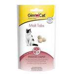GimCat Malt Tabs t&auml;iends&ouml;&ouml;t t&auml;iskasvanud kassidele karvapallide vastu, 40 g