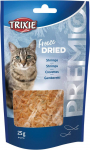 Trixie Premio Freeze Dried Shrimps t&auml;iends&ouml;&ouml;t kassidele, 25 g