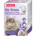 Beaphar No Stress Starter Pack Cat rahustav difuusor palderjani ja lavendliga kassidele, 30 ml