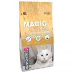 Magic Cat Magic Litter Bentonite Ultra White Baby Powder klompuv liiv kassiliivakastidele beebipuudri l&otilde;hnaga, 5 L