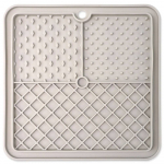 Epic Pet Lick&Snack square gray lakkumismatt koertele ja kassidele iminappadega, 20x20 cm