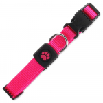 Active Dog Collar Premium S roosa nailonist kaelarihm koertele, 1.5x27-37 cm