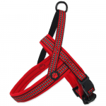 Active Dog Harness Neoprene XS Red suguv&ouml;&ouml; koertele, rinnakontuuri &uuml;mberm&otilde;&otilde;t 40-45 cm, 1.5 cm lai
