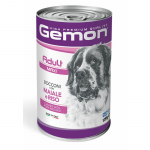 Gemon Dog Chunkies Adult Maxi With Pork & Rice konserv sea- ja riisiga t&auml;iskasvanud koertele, 1.25 kg