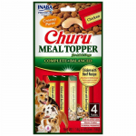 Inaba Churu Dog Meal Topper Kana Ja Veiseliha, m&auml;rg t&auml;iends&ouml;&ouml;t koertele, 56 g, 4 tk.