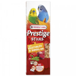 Versele Laga Prestige maiusepulgad v&auml;ikestele papagoidele k&ouml;&ouml;giviljade ja v&otilde;ilillega, 60 g, 2 tk.