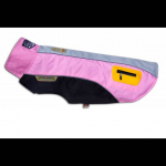 Flamingo TOUCHDOG vett h&uuml;lgav koerakate teflonkattega, roosa, S suurus, seljapikkus 30 cm