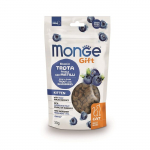 Monge Gift Cat Meat Minis Kitten Trout With Blueberries maiustus kassipoegadele forelli ja mustikatega, 50 g