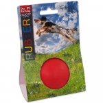 Dog Fantasy Toy Ball Rubber Strong kummist m&auml;nguasi koertele, punane, 6 cm
