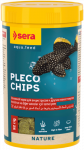 Sera Pleco Chips p&otilde;hitoit &otilde;hukeste kiipide kujul s&auml;ga jaoks, 250 ml (92 g)