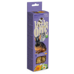 Little One Sticks For Guinea Pigs, Rabbits And Chinchillas With Herbs And Flowers lisatoit n&auml;rilistele, 2 tk. x 55 g
