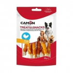 Camon Delices Chicken Bones treats for dogs with chicken, 80 g
