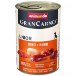 Animonda Gran Carno Junior Beef And Chicken m&auml;rgtoit kutsikatele veiseliha ja kanaga, 400 g
