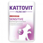 Kattovit sensitive m&auml;rgtoit kanaliha ja pardilihaga kassidele, 85 g