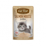 Cat Fest Kitten Salmon Mousse m&auml;rg t&auml;iendtoit l&otilde;hega, mahe vahutav tekstuur kassipoegadele, 70 g