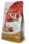 Farmina N&D Cat Grain Free Skin Coat Vutt, Hanemalts ilma teravilja kuivtoit kassidele, nahale ja karvkattele, 300 g