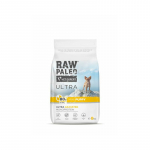 Raw Paleo Ultra Mini Puppy Turkey kuivtoit v&auml;ikestele kutsikatele kalkunilihaga, teraviljavaba, 8 kg