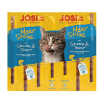 Josera JosiCat Meat Sticks L&otilde;he ja Forelliga maius kassidele, 5 g x 7 tk