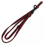 Active Dog Leash Strong XS punane rihm miniatuursetele koerat&otilde;ugudele helkurniidiga, 1x120 cm
