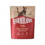 Carnilove Cat STERILISED Lamb & Wild Boar teraviljavaba kuivtoit steriliseeritud kassidele lambaliha ja metssealihaga, 0.4 kg
