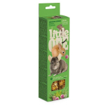 Little One Sticks for guinea pigs, rabbits and chinchillas with meadow grass maiustused, 2x55g