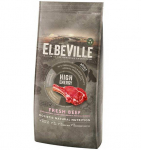 Elbeville Adult All Breeds Fresh Beef High Energy teraviljavaba kuivtoit k&otilde;ikide t&otilde;ugude t&auml;iskasvanud koertele v&auml;rske veiselihaga, 11,4 kg