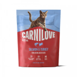 Carnilove Active Cat Salmon & Turkey Sterilised kuivtoit steriliseeritud kassidele l&otilde;he ja kalkuniga, 400 g