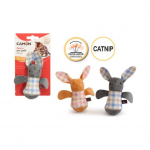 Camon m&auml;nguasi kassidele pol&uuml;ester/pl&uuml;&uuml;sist &otilde;&otilde;tsuv hiir kassim&uuml;rgiga, 12 cm