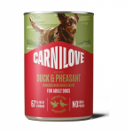 Carnilove Wild Meat Duck & Pheasant konservid koertele, 400 g